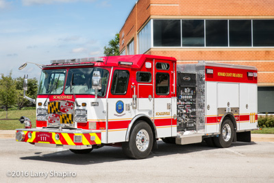 Howard COunty Fire & Rescue Department MD Engine 111 Scaggsville 2016 E-ONE Cyclone II fire engine fire apparatus shapirophotography.net Larry Shapiro photographer